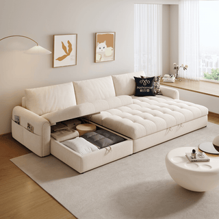 Perlino Fabric Sofa Bed by Esteller (Water Repellent & Pet Friendly)