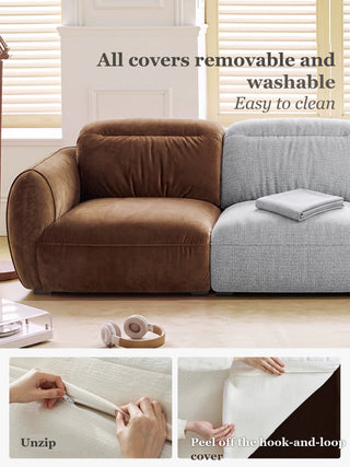 All covers removable and washable
