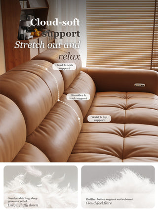 Cloud-soft back support