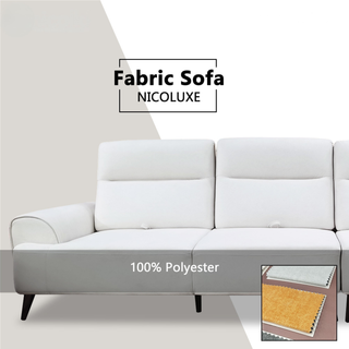 Brylor Fabric Adjustable Backrest Sofa by Esteller (Pet Friendly & Easy Clean)