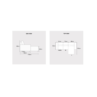 Korrel Fabric Recliner L-Shaped Sofa by Esteller (Pet Friendly & Easy Clean)