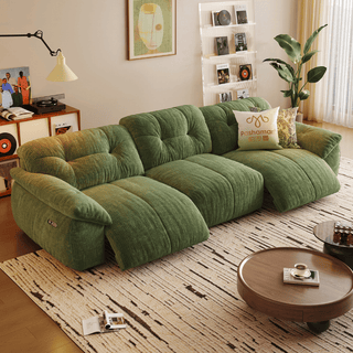 Lorenza Fabric Recliner Sofa by Esteller (Water Repellent)