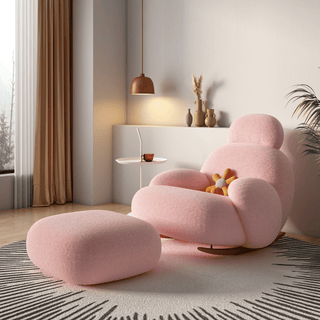 Michille Fabric Armchair Sofa by Esteller