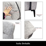 Jodie Fabric Sofa by Esteller (Pet Friendly & Easy Clean)