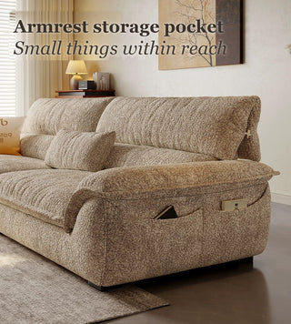 Armrest storage pocket