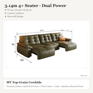 3.14m 4+ Seater · Dual Power