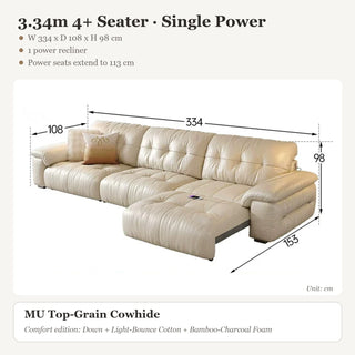 3.34m 4+ Seater · Single Power