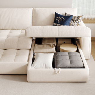 Perlino Fabric Sofa Bed by Esteller (Water Repellent & Pet Friendly)