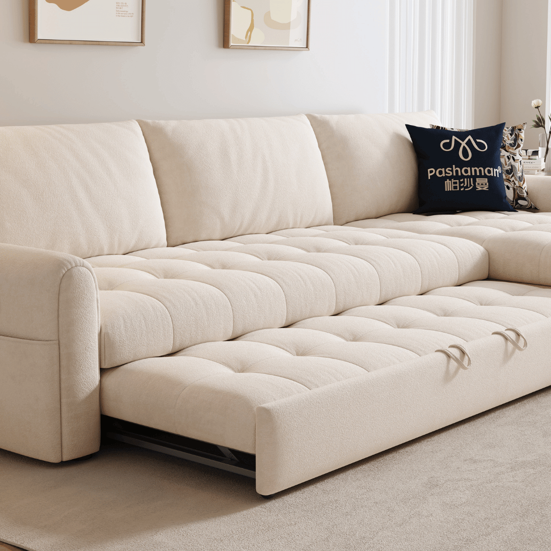 Perlino Fabric Sofa Bed by Esteller (Water Repellent & Pet Friendly)