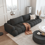 Cotton Fabric Sofa by Esteller (Pet Friendly & Comes with USB Charger)