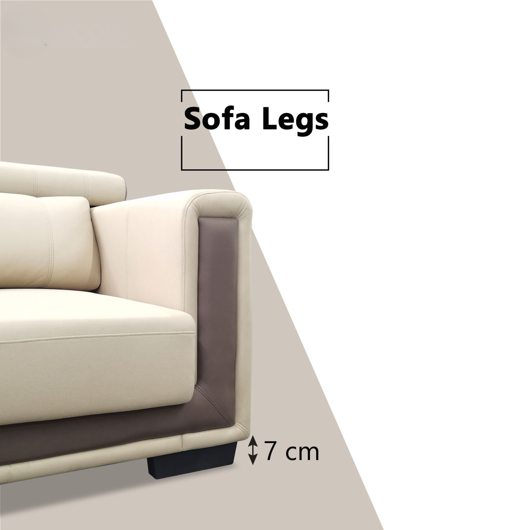 Xoryn Fabric Adjustable Headrest Slider Sofa by Esteller (Pet Friendly & Easy Clean)