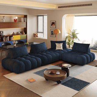 Cloude Modular Chenille Fabric Sofa by Esteller (Water Repellent)