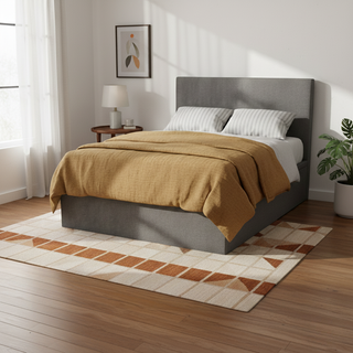 Devonne Grey Fabric Storage Bed (Pet Friendly & Water Repellent)