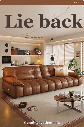 Lie back