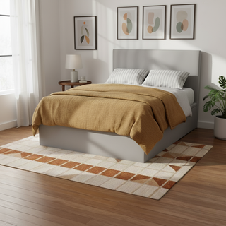 Devonne Grey Fabric Storage Bed (Pet Friendly & Water Repellent)