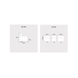 Istra Genuine Leather Sectional Sofa by Esteller