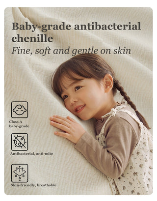 Baby-grade antibacterial chenille