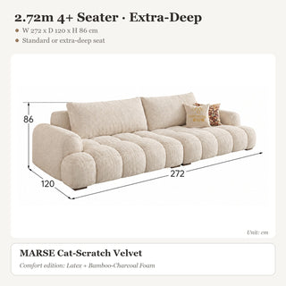 2.72m 4+ Seater · Extra-Deep
