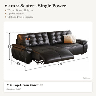 2.1m 2-Seater · Single Power