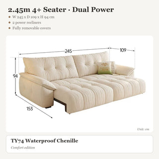 2.45m 4+ Seater · Dual Power