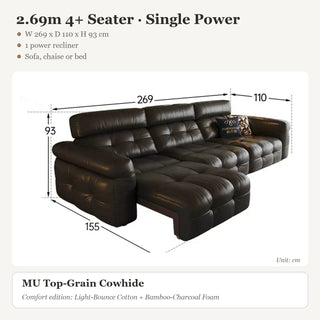 2.69m 4+ Seater · Single Power