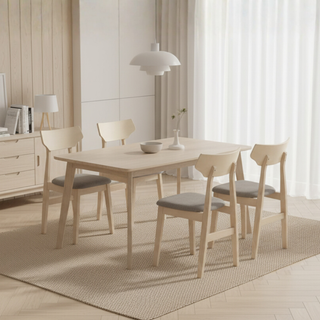 Paige Wooden Dining Set (1+4 & 1+6)