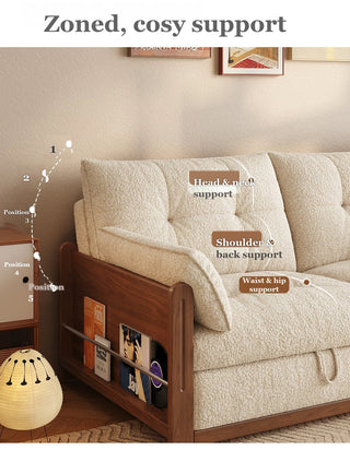 Zoned, cosy support