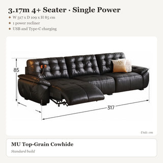 3.17m 4+ Seater · Single Power