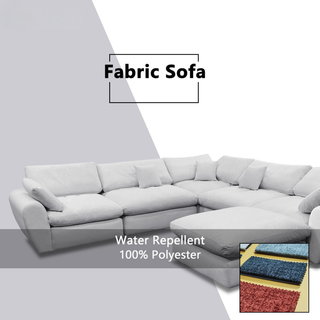 Korra Fabric Sectional Sofa by Esteller