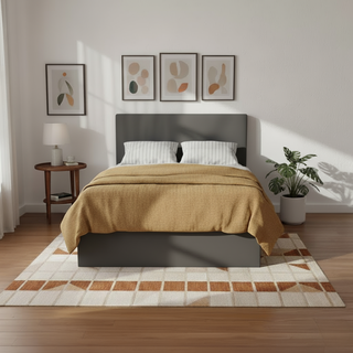 Devonne Grey Fabric Storage Bed (Pet Friendly & Water Repellent)