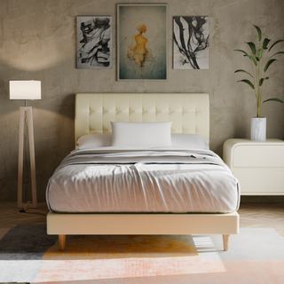 Nette Faux Leather Bed Frame