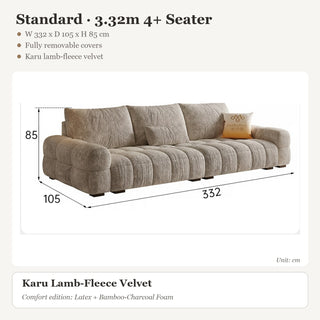 Standard · 3.32m 4+ Seater