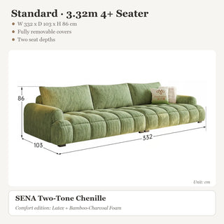 Standard · 3.32m 4+ Seater