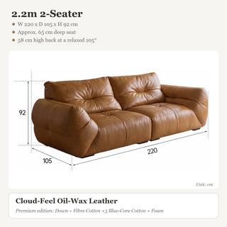 2.2m 2-Seater