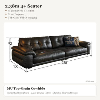 2.38m 4+ Seater