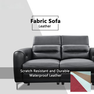 Brevin Genuine Leather Recliner Sofa by Esteller