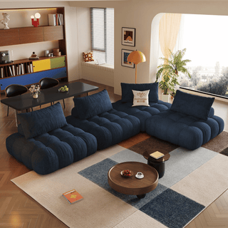 Cloude Modular Chenille Fabric Sofa by Esteller (Water Repellent)