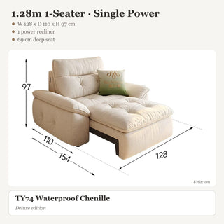 1.28m 1-Seater · Single Power