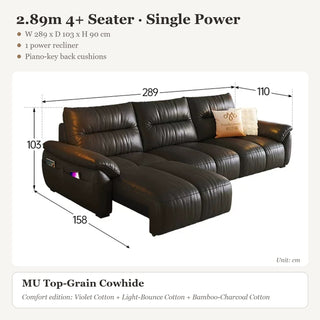 2.89m 4+ Seater · Single Power