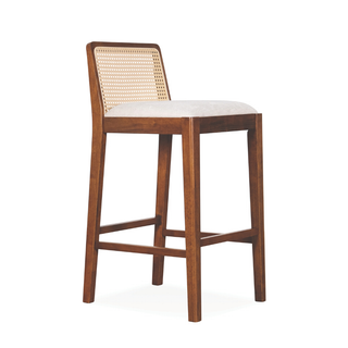 Raven Rattan Bar Stool