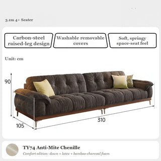 3.1m 4-Seater / TY74 Anti-Mite Chenille