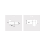 Orlinor Fabric L-Shaped Sofa by Esteller (Pet Friendly & Easy Clean)