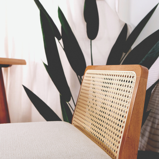 Raven Rattan Bar Stool