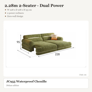2.28m 2-Seater · Dual Power