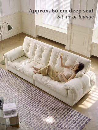 Approx. 60 cm deep seat