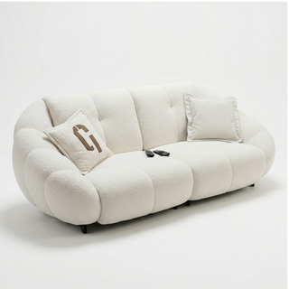 Marshall Teddy Fabric Electric Recliner Sofa by Esteller
