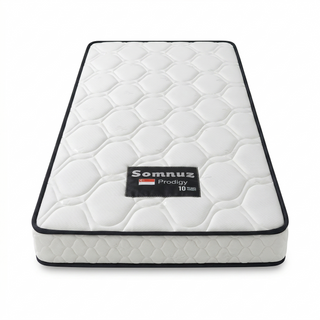 Zander 3 in 1 Faux Leather Pull Out Bed + Somnuz® Prodigy Spring Mattress Bed Set