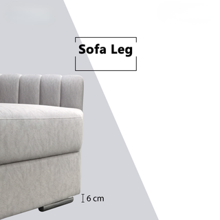 Orynel Fabric Corner Sofa (Sectional) by Esteller (Pet Friendly & Easy Clean)