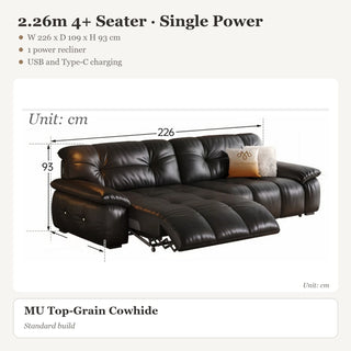 2.26m 4+ Seater · Single Power