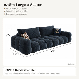 2.18m Large 2-Seater